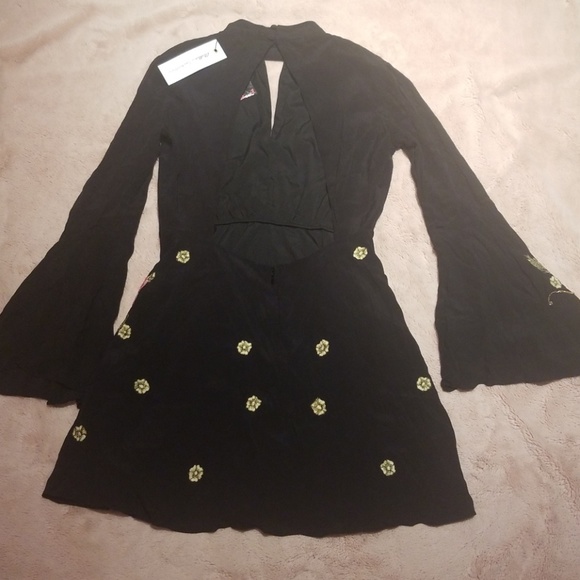 Millie Mackintosh Rose Embroidery Flare Dress - Picture 4 of 4